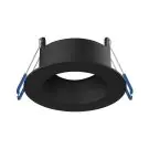 Noxion Faretti LED Ares Profondo ring Nero - con Inner Il Anello Nero | Ritaglio 68mm - incl. GU10 Fitting