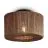 Good&Mojo Luce da soffitto Iguazu Jute Marrone | Adatto per 1x E27 