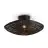 Good&Mojo Luce da soffitto Tanami Rattan Nero | Adatto per 1x E27 