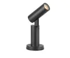 SLV S-Tubo Aluminium Nero | Adatto per 1x GU10