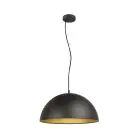 SLV Forchini M 50 Luce Pendente Acciaio Nero | Adatto per 1x E27 
