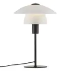 Nordlux Lampada Da Tavolo Verona Vetro Nero | Adatto per 1x E27